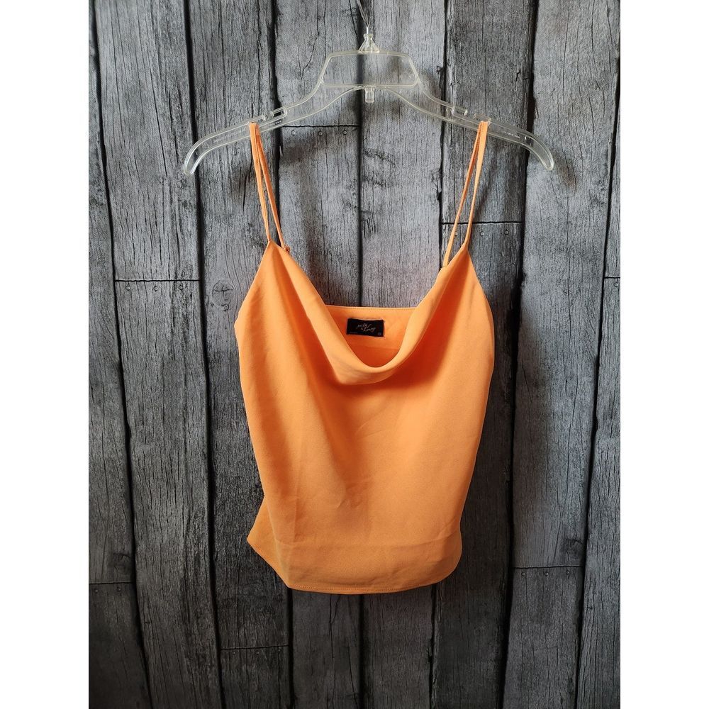 Milk & Honey Orange Tank Top‎ Size XS